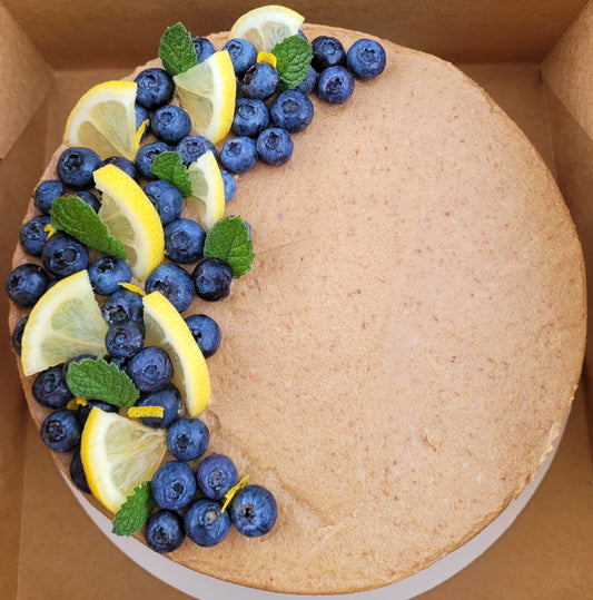 Bizcocho de Limón y Arándanos