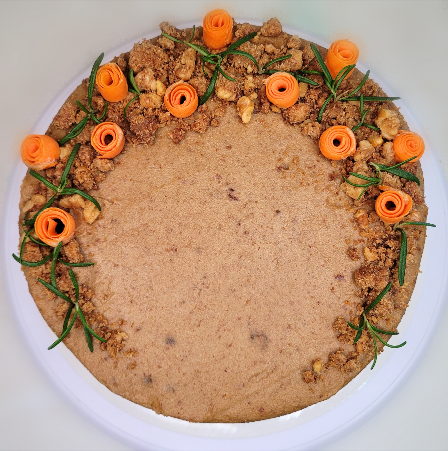 Bizcocho de Zanahoria con <queso crema>