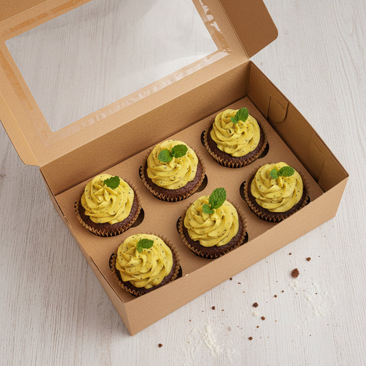 Cupcakes de Vainilla y Parcha