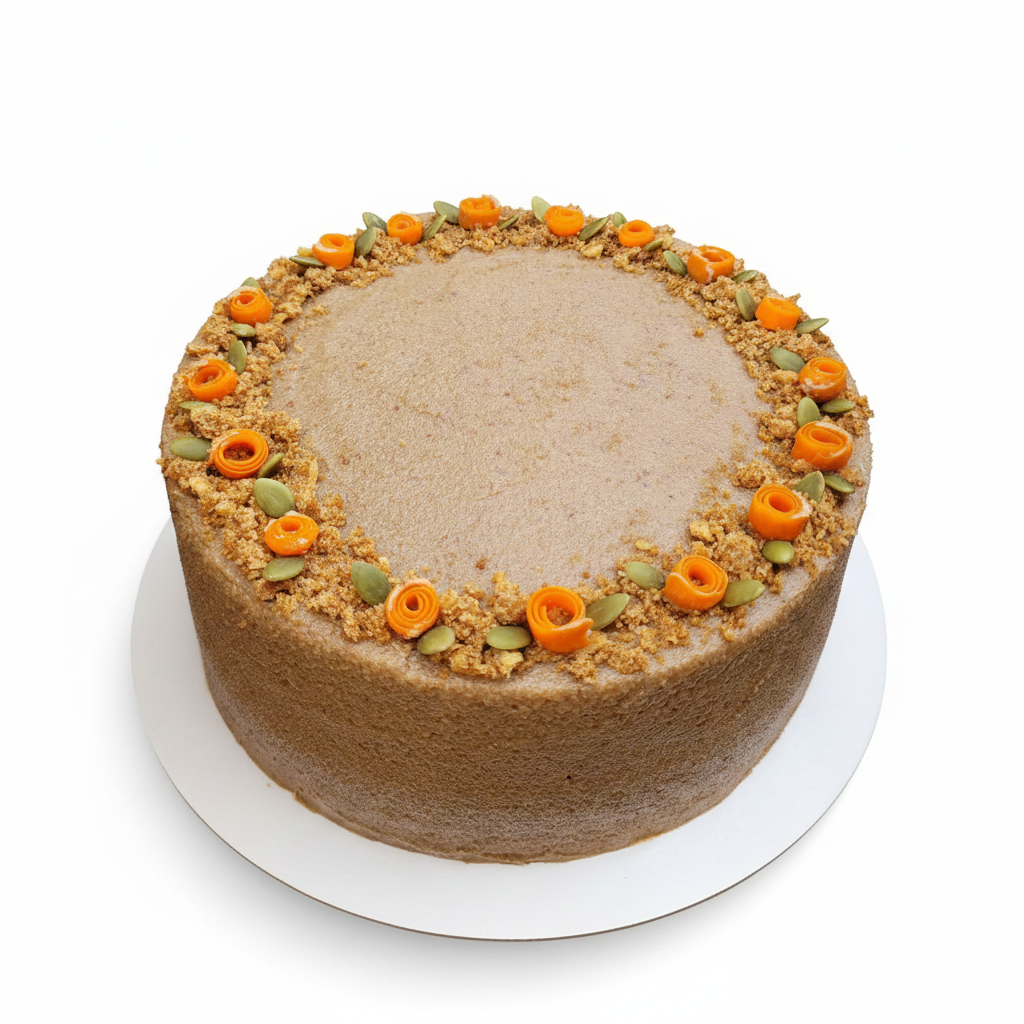 Bizcocho de Zanahoria con <queso crema>