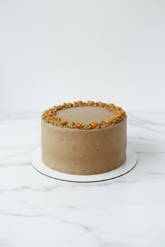Bizcocho de Zanahoria con <queso crema>