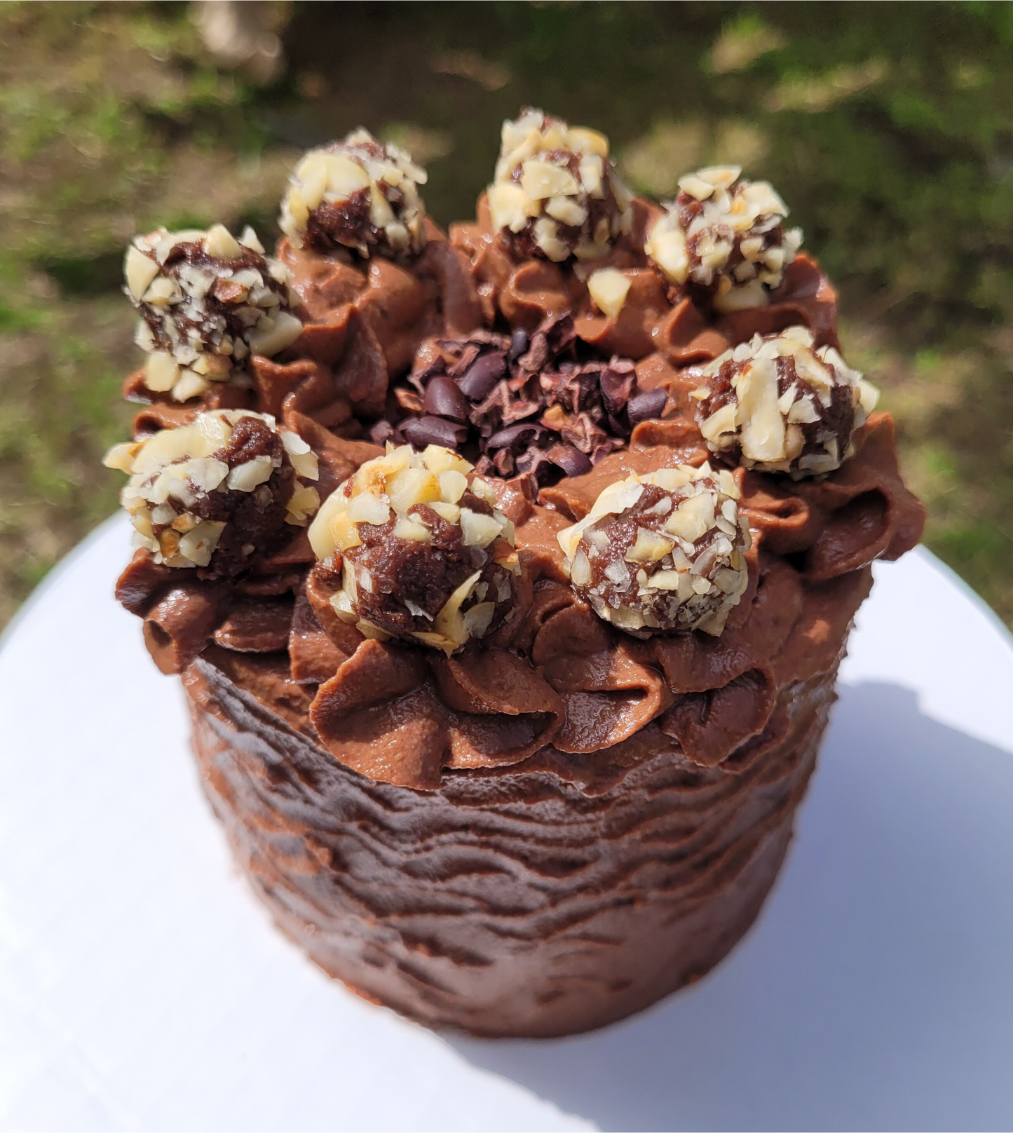 Chocolate y avellanas