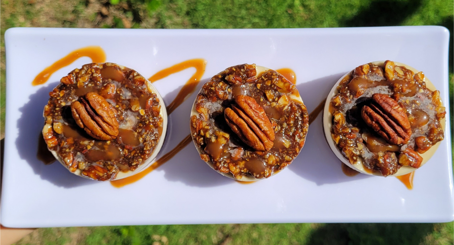 Pecan Mini Cheesecakes