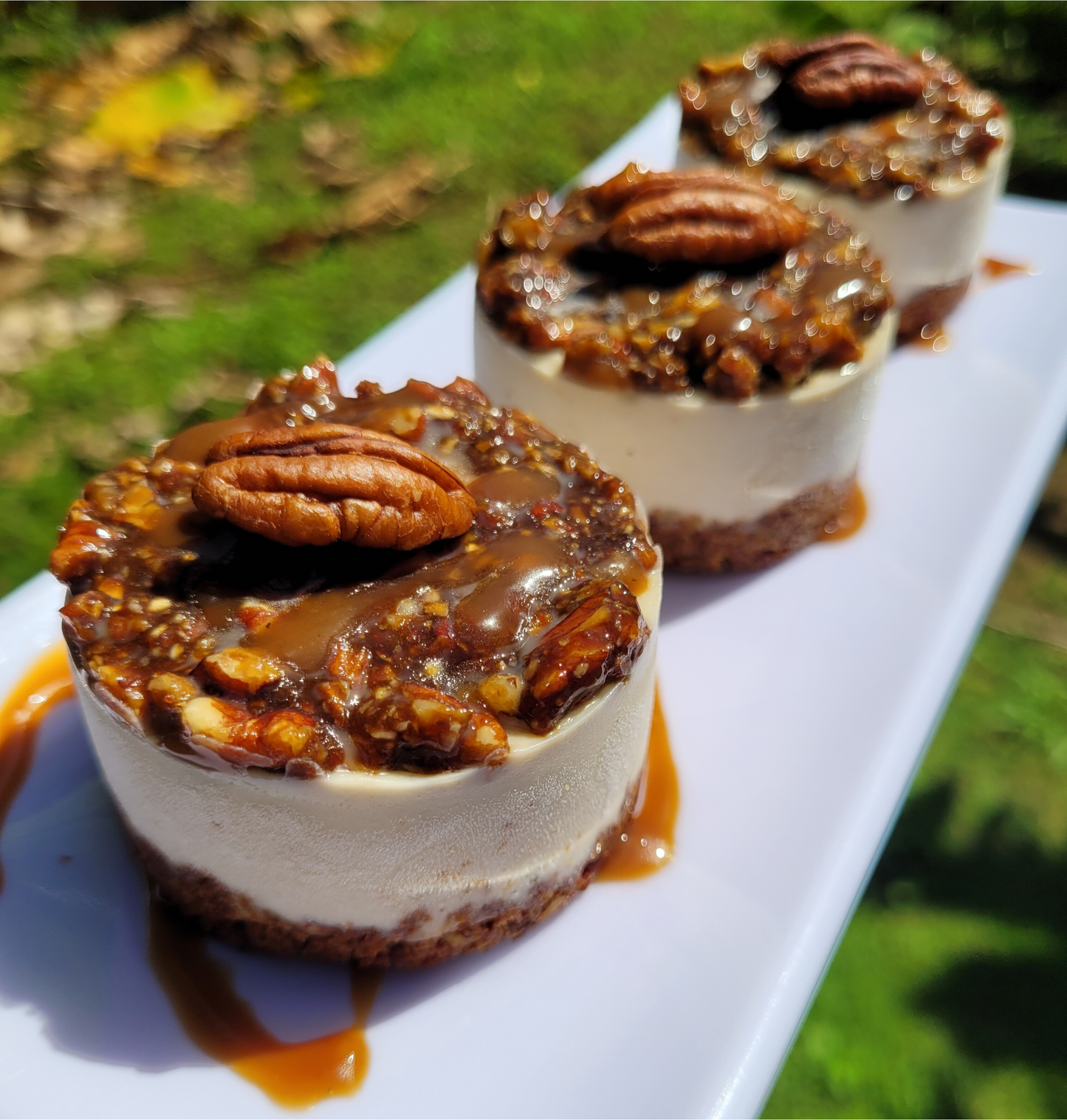 Pecan Mini Cheesecakes