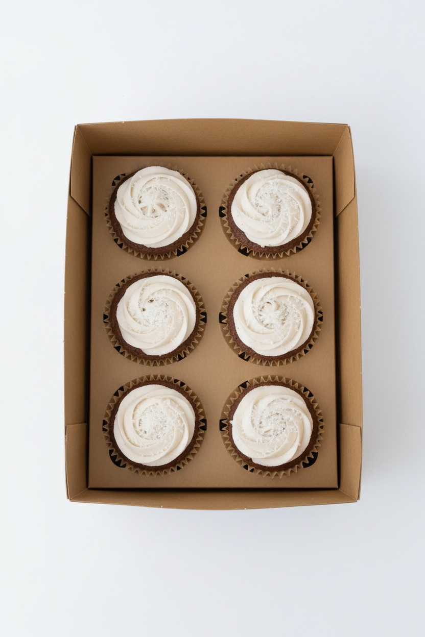Cupcakes de Coco Vainilla