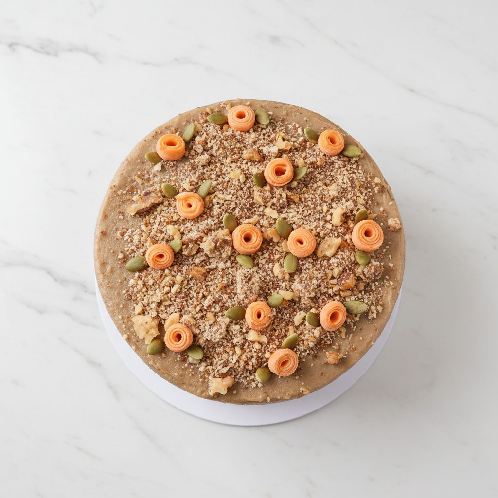 Bizcocho de Zanahoria con <queso crema>