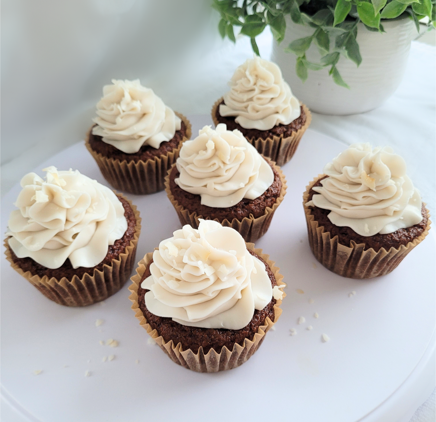 Cupcakes de Coco Vainilla